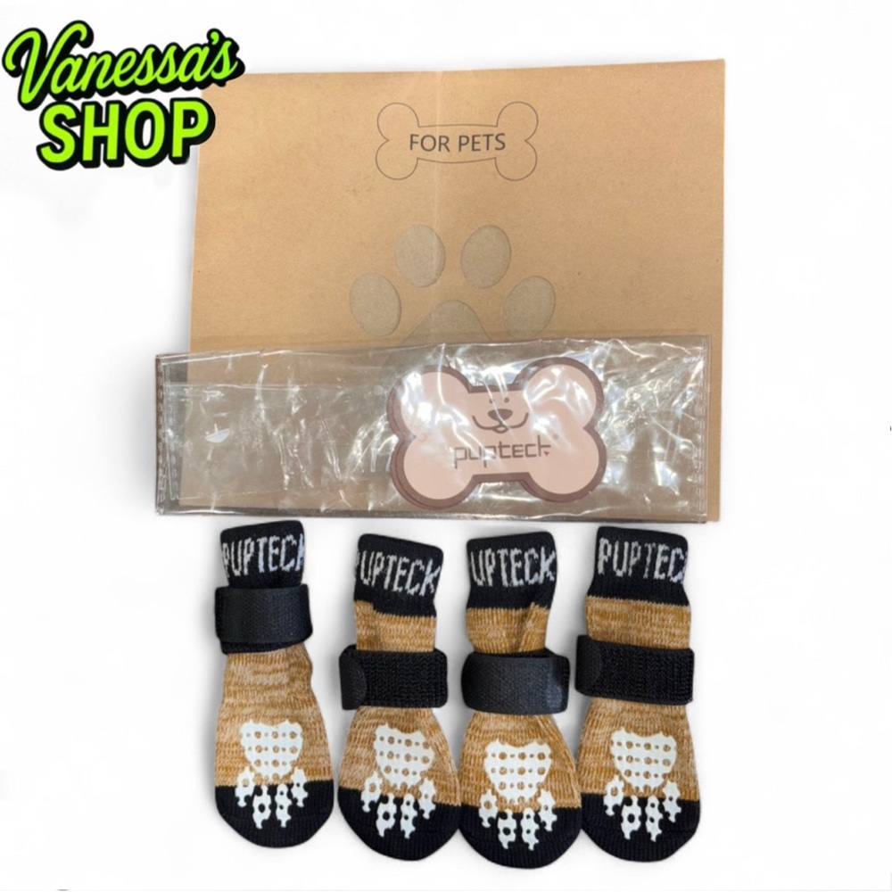 PUPTECK Anti- Slip Booties for Small Dogs!